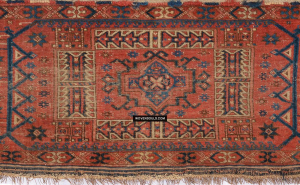 1715 Ersari Juval Chuval Turkmen Torba-WOVENSOULS Antique Textiles & Art Gallery