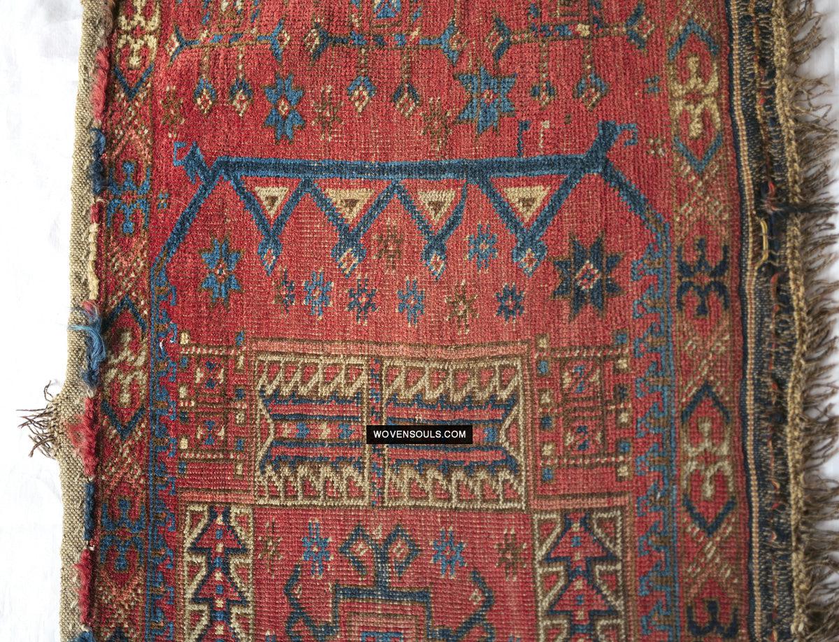 1715 Ersari Juval Chuval Turkmen Torba-WOVENSOULS Antique Textiles &amp; Art Gallery