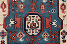 1718 Antique White Field Caucasian Village Rug with Birds & Boteh-WOVENSOULS Antique Textiles &amp; Art Gallery