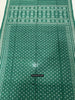 1720 Green Ikat Cotton Handloom Shawl Odisha-WOVENSOULS Antique Textiles &amp; Art Gallery