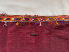 1733 - Old Tunisian Shawl - Berber People-WOVENSOULS Antique Textiles &amp; Art Gallery