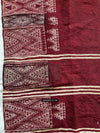 1733 - Old Tunisian Shawl - Berber People-WOVENSOULS Antique Textiles &amp; Art Gallery