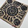 1737 SOLD Old Yao Cover Cloth for Celestial Crown - with Inscription in Embroidery-WOVENSOULS Antique Textiles &amp; Art Gallery