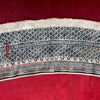 1744 Vintage White Trouser Yao Tribal Embroidery Textile Art - Trouser Cuffs-WOVENSOULS Antique Textiles &amp; Art Gallery