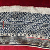 1744 Vintage White Trouser Yao Tribal Embroidery Textile Art - Trouser Cuffs-WOVENSOULS Antique Textiles &amp; Art Gallery