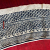 1744 Vintage White Trouser Yao Tribal Embroidery Textile Art - Trouser Cuffs-WOVENSOULS Antique Textiles &amp; Art Gallery