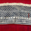 1744 Vintage White Trouser Yao Tribal Embroidery Textile Art - Trouser Cuffs-WOVENSOULS Antique Textiles &amp; Art Gallery