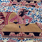 1751 Indonesian Art Cirebon Javanese Batik Tulis Artwork - Wayang Gamelan Scenes-WOVENSOULS Antique Textiles &amp; Art Gallery