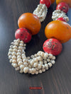 1755 Old Himalayan Tibetan Heirloom Jewelry Necklace-WOVENSOULS Antique Textiles &amp; Art Gallery