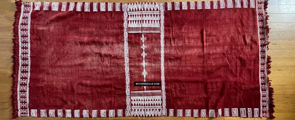 1769 Old Bakhnoug Shawl - Textile Art Masterpiece-WOVENSOULS Antique Textiles &amp; Art Gallery