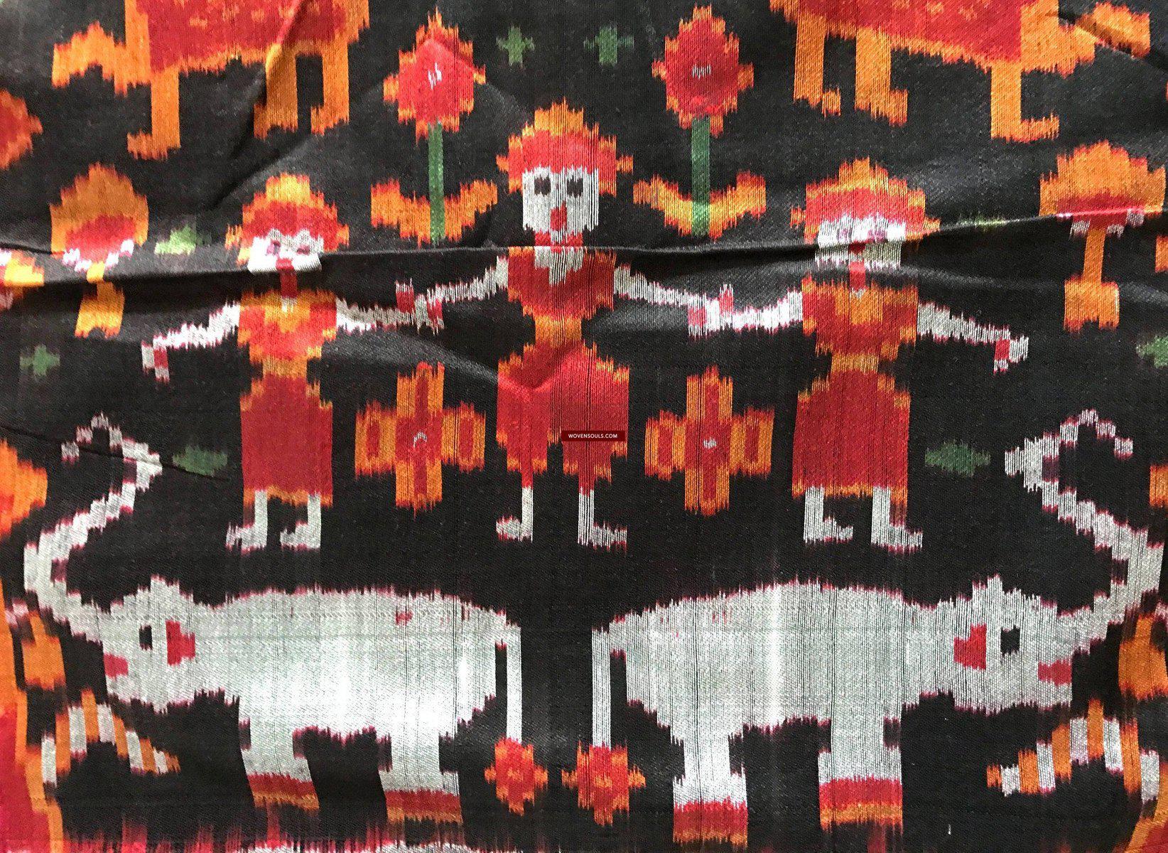 178 Silk Pidan Pedan Buddhist Figurative Textile Art from Cambodia-WOVENSOULS-Antique-Vintage-Textiles-Art-Decor