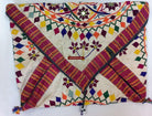 179 Large Envelope Pouch Bag with Embroidery - Gujarat-WOVENSOULS-Antique-Vintage-Textiles-Art-Decor