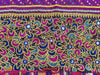 181 Vintage Embroidery Wedding Sari from Kutch Patel Community-WOVENSOULS-Antique-Vintage-Textiles-Art-Decor