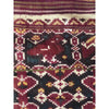 196 SOLD - RARE Old Weaver's Heirloom Patan Patola Double Ikat Sari Fragment with Zari-WOVENSOULS-Antique-Vintage-Textiles-Art-Decor