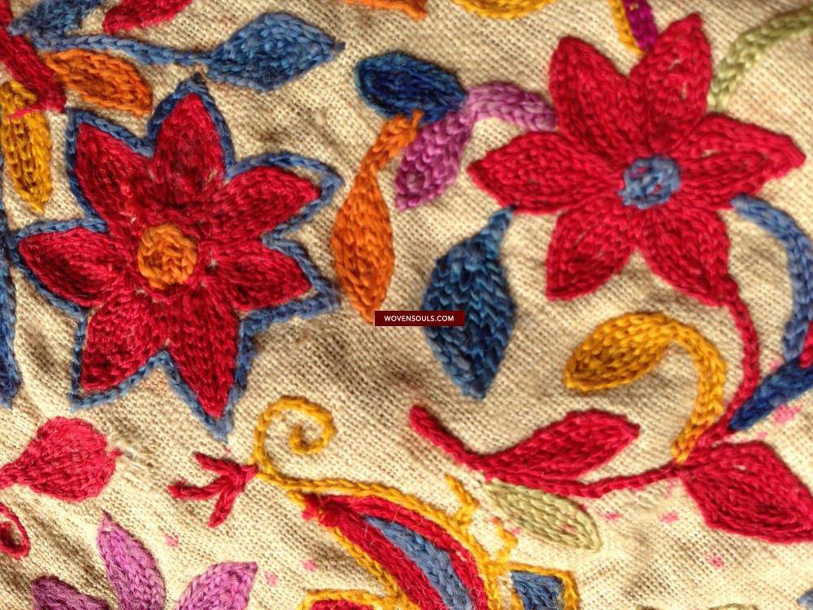 200 VENDU sac fait main brodé vintage - Bokcha ou Gabchi - Saurasthra Gujarat VENDU-WOVENSOULS-Antique-Vintage-Textiles-Art-Décor
