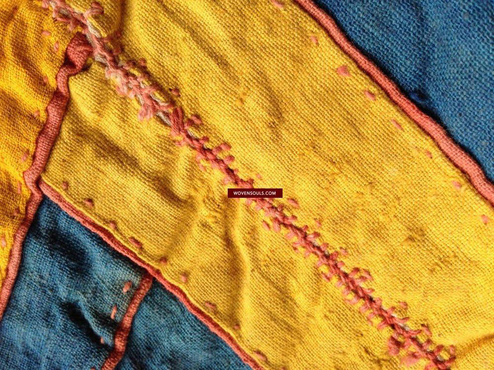 200 VENDU sac fait main brodé vintage - Bokcha ou Gabchi - Saurasthra Gujarat VENDU-WOVENSOULS-Antique-Vintage-Textiles-Art-Décor