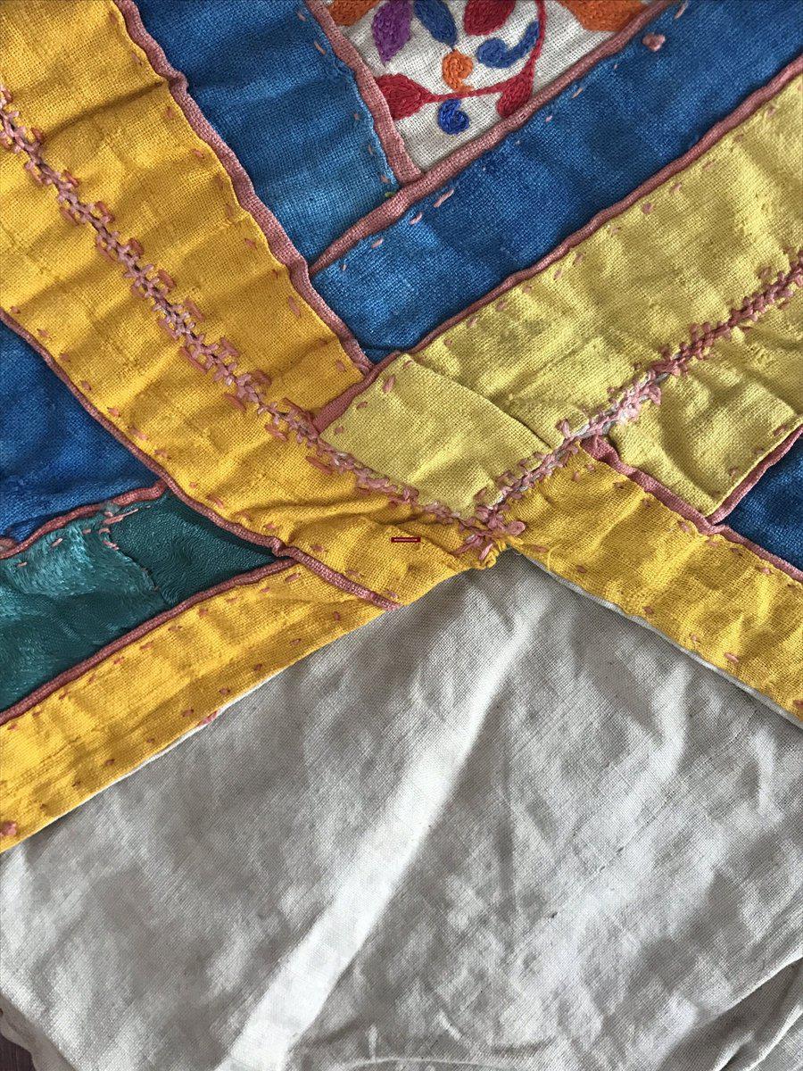 200 VENDU sac fait main brodé vintage - Bokcha ou Gabchi - Saurasthra Gujarat VENDU-WOVENSOULS-Antique-Vintage-Textiles-Art-Décor