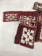 228-B Fragment of Cape of the Miao People Weining, Ethnic Minority China-WOVENSOULS-Antique-Vintage-Textiles-Art-Decor