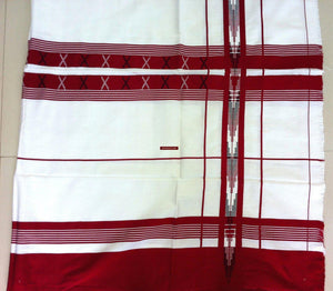 253SOLD Mizo Puan Wrap Around Skirt - Woven Textile-WOVENSOULS-Antique-Vintage-Textiles-Art-Decor