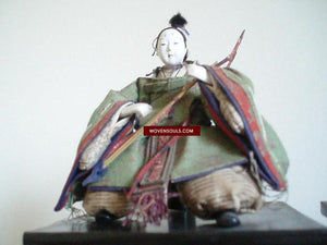 301 Antique Japanese Ningyo Gofun Dolls-WOVENSOULS-Antique-Vintage-Textiles-Art-Decor