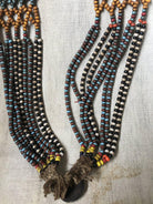 350 Heirloom Naga Tribal Beads-WOVENSOULS-Antique-Vintage-Textiles-Art-Decor