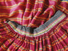 417 Old Mashru Tribal Silk Skirt with Embroidery-WOVENSOULS-Antique-Vintage-Textiles-Art-Decor