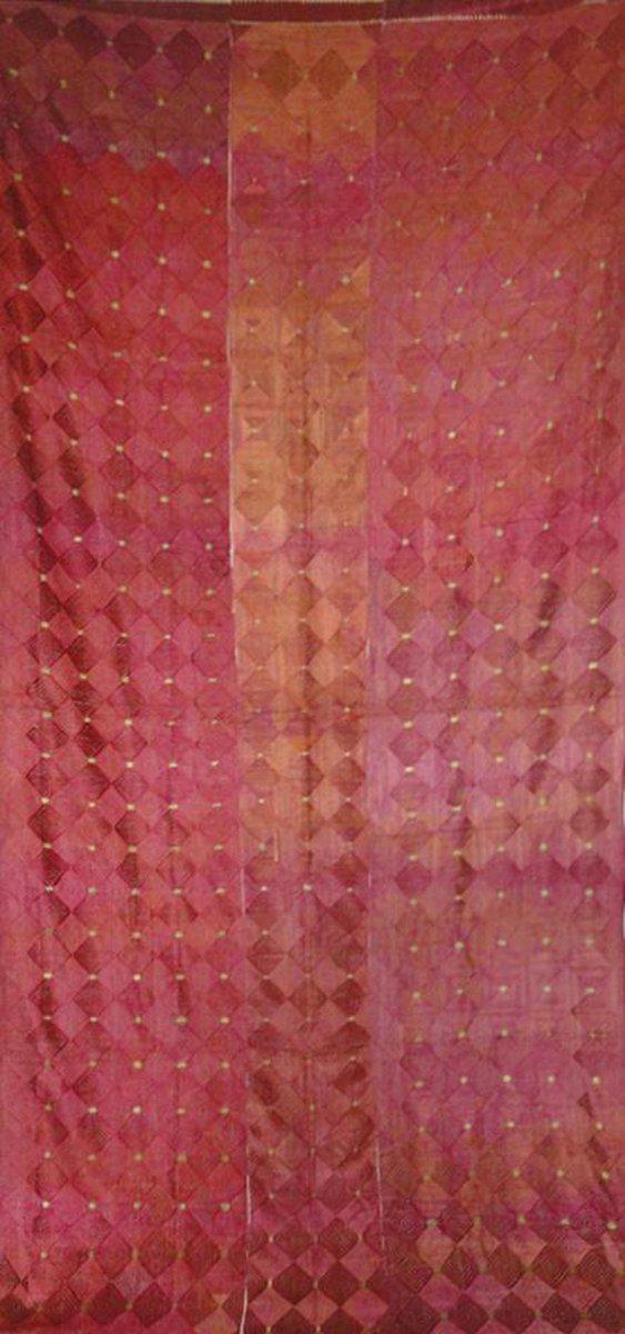 426 Thirma Bagh Phulkari Embroidery Textile-WOVENSOULS-Antique-Vintage-Textiles-Art-Decor