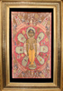 430 SOLD Old Jain Pichvai Painting with Lok Purush & Cosmological chart-WOVENSOULS-Antique-Vintage-Textiles-Art-Decor