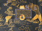 441 Javanese Figurative Batik Art - Scenes of Rural Farming-WOVENSOULS-Antique-Vintage-Textiles-Art-Decor