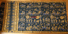 443 Javanese Figurative Batik Art - Ceremonial Procession-WOVENSOULS-Antique-Vintage-Textiles-Art-Decor