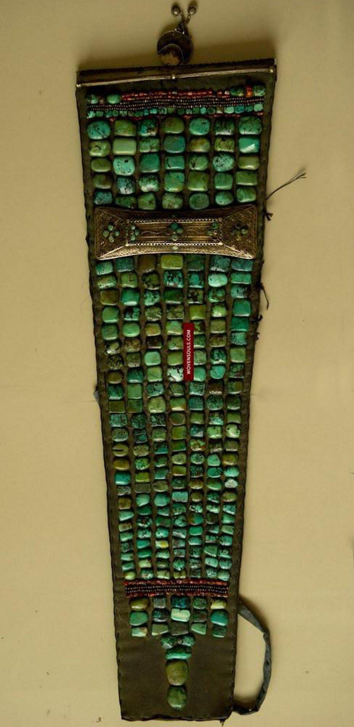 489 Rare Indian Heirloom Perak Ladakh Jewelry-WOVENSOULS-Antique-Vintage-Textiles-Art-Decor