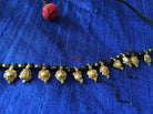 490 Old Gold Jewelry - Kolhapuri Saj Wedding Necklace-WOVENSOULS-Antique-Vintage-Textiles-Art-Decor