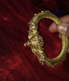 492 Old Gold Bangle-WOVENSOULS-Antique-Vintage-Textiles-Art-Decor