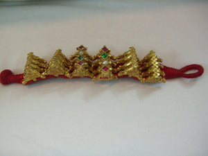 499 Rajasthani Gold Bracelet-WOVENSOULS-Antique-Vintage-Textiles-Art-Decor