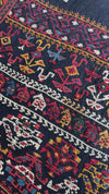 1678 alfombra de soumac tribal antiguo
