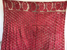 528 Old Sindh Odhana Abochani Shawl Silk Embroidery on Fine Base-WOVENSOULS-Antique-Vintage-Textiles-Art-Decor