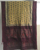 5304 Scarf / Stole / Wrap / Cravat Cotton Hybrid Handloom Textile Art - Ikat & Block Print-WOVENSOULS-Antique-Vintage-Textiles-Art-Decor