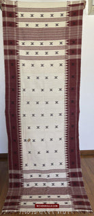 E5304- Orissa Tribal Koraput Kotpad Cotton Shawl-WOVENSOULS-Antique-Vintage-Textiles-Art-Decor