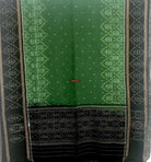 5305 SOLD Striking Cotton Ikat Hand woven Shawl Scarf from Odisha - Indian Textile Art-WOVENSOULS-Antique-Vintage-Textiles-Art-Decor