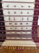 E5305 Large Orissa Tribal Koraput Figurative Ceremonial Shawl-WOVENSOULS-Antique-Vintage-Textiles-Art-Decor