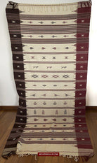 E5305 Large Orissa Tribal Koraput Figurative Ceremonial Shawl-WOVENSOULS-Antique-Vintage-Textiles-Art-Decor