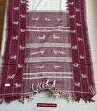 E5306 SUPERB Orissa Tribal Koraput Figurative Ceremonial Shawl-WOVENSOULS-Antique-Vintage-Textiles-Art-Decor