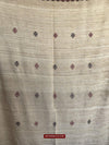 E5307 - Large Orissa Tribal Koraput Kotpad Raw Silk Shawl-WOVENSOULS-Antique-Vintage-Textiles-Art-Decor