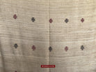 E5307 - Large Orissa Tribal Koraput Kotpad Raw Silk Shawl-WOVENSOULS-Antique-Vintage-Textiles-Art-Decor