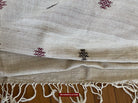 E5307 - Large Orissa Tribal Koraput Kotpad Raw Silk Shawl-WOVENSOULS-Antique-Vintage-Textiles-Art-Decor