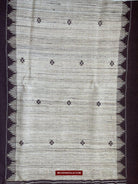 E5308 - Orissa Tribal Koraput Kotpad Raw Silk Shawl-WOVENSOULS-Antique-Vintage-Textiles-Art-Decor