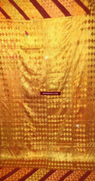 549-B Golden Varida Bagh Phulkari WOVENSOULS Antique Textiles & Art Gallery