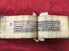 565 SOLD Indian Sanskrit Manuscript - Bhagvat Gita with Miniature Paintings-WOVENSOULS-Antique-Vintage-Textiles-Art-Decor