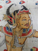 570 Large Antique Balinese Ramayan Painting Folk Art-WOVENSOULS-Antique-Vintage-Textiles-Art-Decor