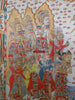 570 Large Antique Balinese Ramayan Painting Folk Art-WOVENSOULS-Antique-Vintage-Textiles-Art-Decor